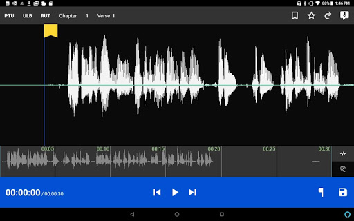 Android application BTT Recorder screenshort
