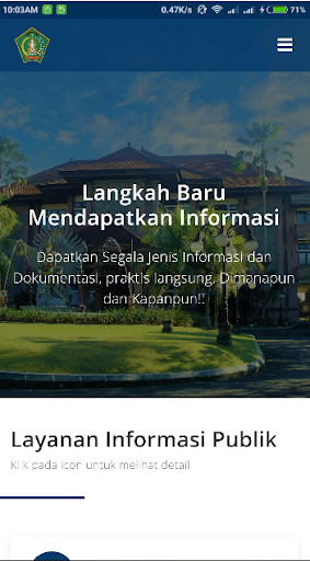 Android application PPID Jembrana screenshort