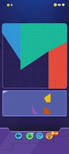 Block Triangle Puzzle: Tangram