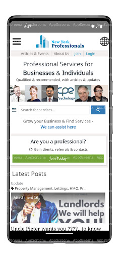 Professionals US Screen 2
