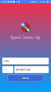 Rewards Convertor App  screenshots 1