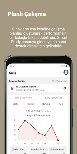 Android application Smart Study screenshort