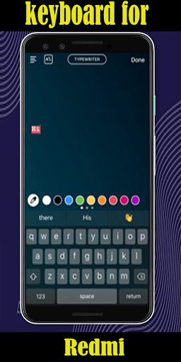 keyboard for Redmi not 11 Screen 3