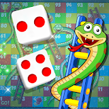 Snakes & Ladders Game - Glow & Neon icon