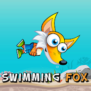 Swimming Fox Game  Icon
