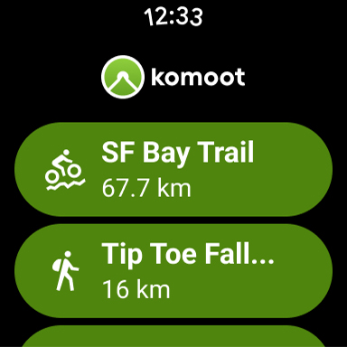 komoot - hike, bike & run - Health & Fitness - apps