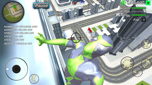 Rope Frog Ninja Hero - Strange Gangster Vegas  screenshots 16