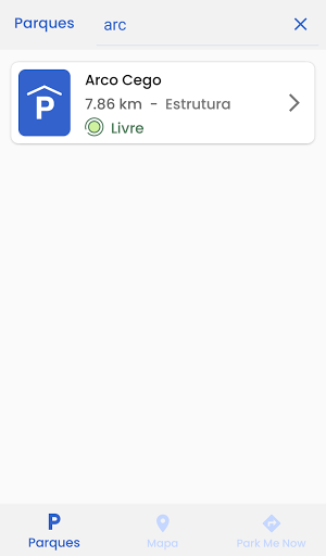 Android application EMEL Parking screenshort