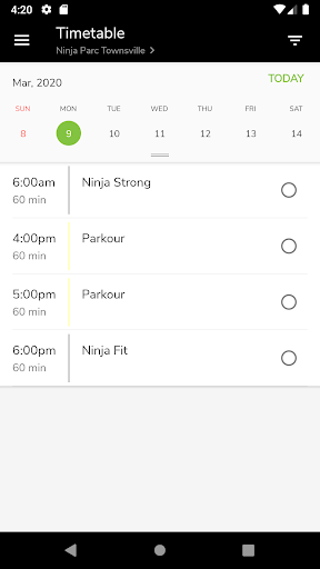 Ninja Parc Screenshot
