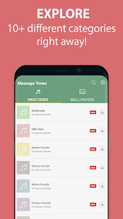 Message Tones Screenshot