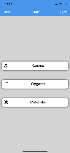 Android application Uni-Soft Task screenshort