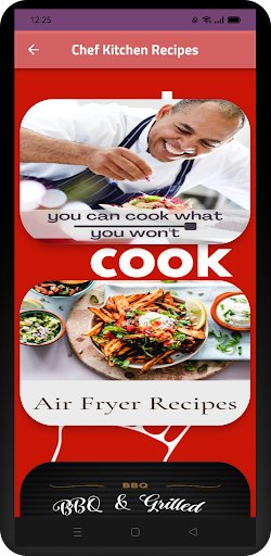 Android application Chef Kitchen Recipes screenshort