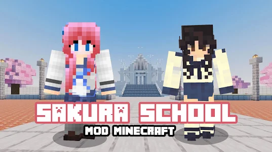 Sakura School Skins For MCPE