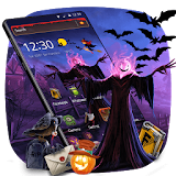 Scare Crow Pumpkin Halloween Theme icon