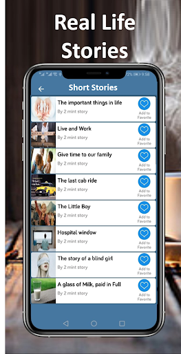 Short Stories Screen 3