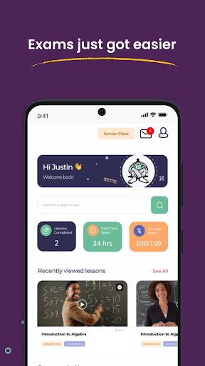 Android application Exam Padi screenshort