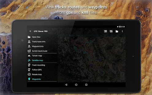 GPX Viewer PRO Tangkapan layar