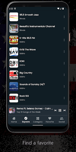 USA Radio - American Radio Screen 3