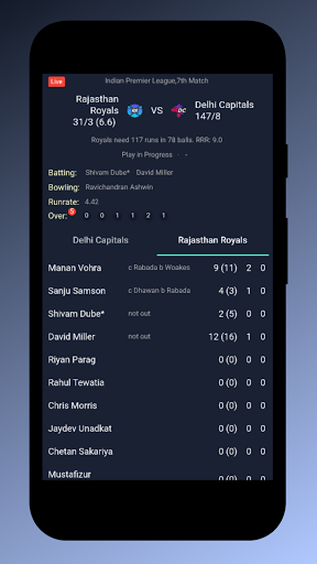 Googly Cricket Score