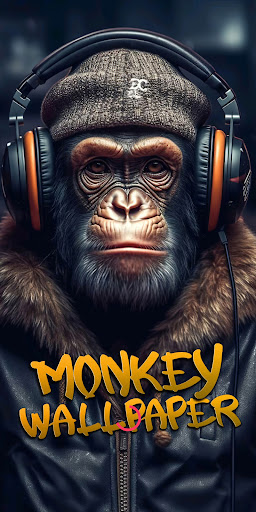 Android application monkey wallpaper screenshort