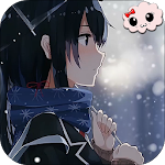 Cover Image of ダウンロード Girl and Snow Anime Wallpaper  APK