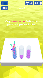 Ball Sort 3D : Color Sorting G