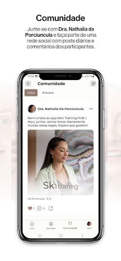 Skin Training HUB Screen 3