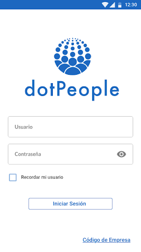 Android application DotPeople screenshort