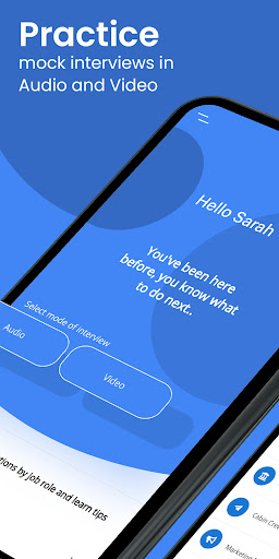 Android application Skill Prodigy - Get Interview screenshort