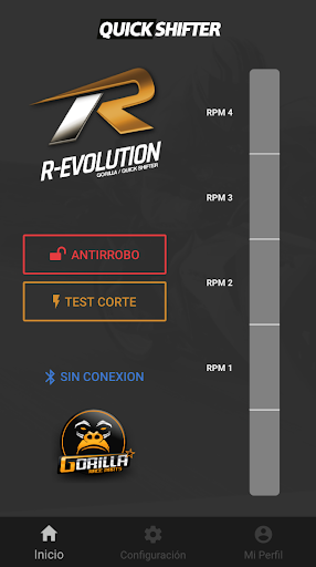 Android application Gorilla R-evolution screenshort