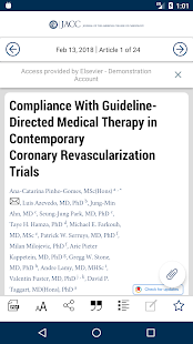 Скачать JACC Journals Онлайн бесплатно на Андроид