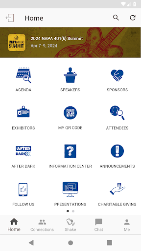 Screenshot of 2024 NAPA 401(k) Summit