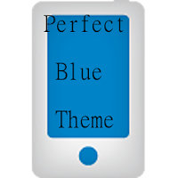 Perfect Blue LG Home Theme APK صورة الغلاف