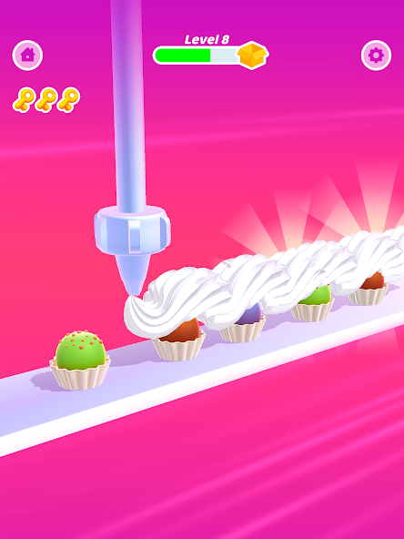 Perfect Cream: Cake Games screenshot 15