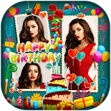 Happy Birthday : Cake, Status, Card & Photo Frame icon