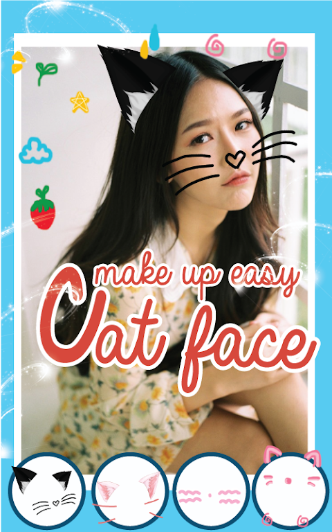 Cat Face Camera Editorのおすすめ画像1