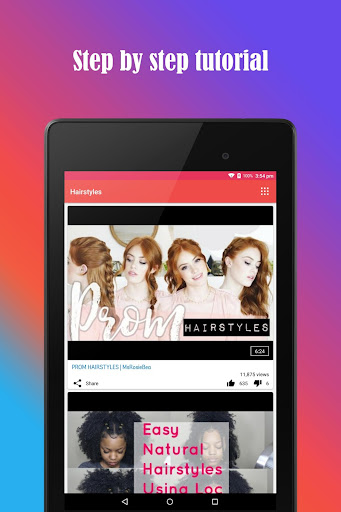 Hairstyles Video Tutorials
