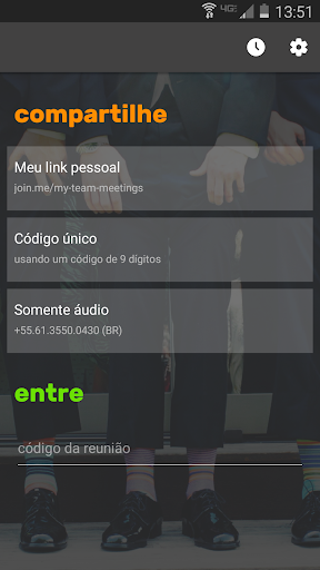 join.me - Reunioes simples Screenshot 1