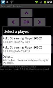 Rfi – remote for Roku players For PC installation