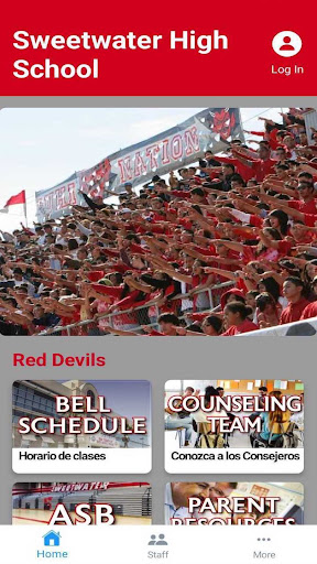 Android application Sweetwater High School screenshort