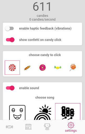 Screenshot of Candy Clicker