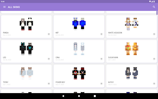 Collection Skins for Minecraft