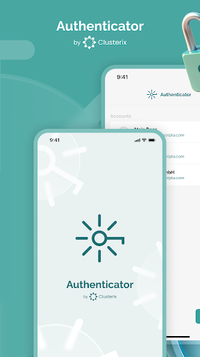 Android application Clusterix Authenticator screenshort