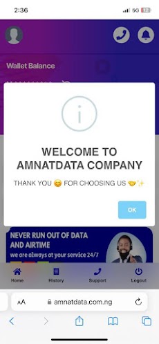 AmnatData Cheap Airtime l Dataのおすすめ画像4