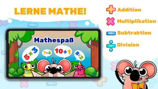 Rechnen-Spiele: Mathe Lernen