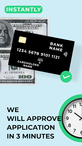 Loan Web online to card Screen 2