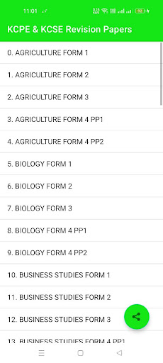 KCPE & KCSE Revision Papers Screen 2
