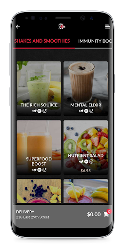 Abstract Gourmet Market Screen 3