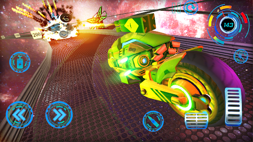 Space Bike Galaxy Race Screen 3
