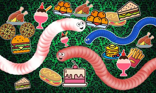 Slither Worm-Hungry Snake Game